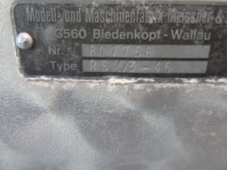 KUTTER MEISSNER RAPIT SUPER II typ RSM 3 - 45 L